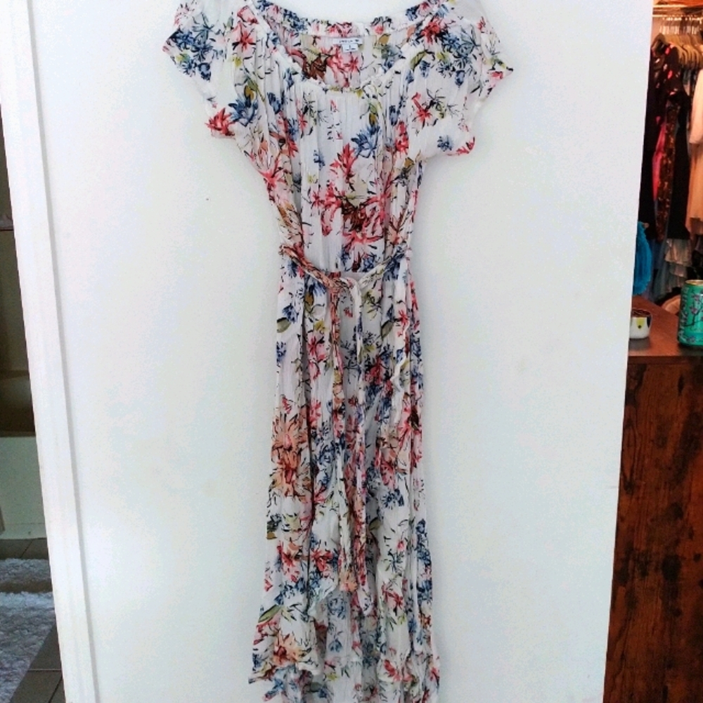 O'Neill floral wrap dress